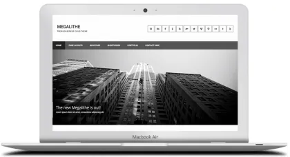 ZigZagPress Megalithe WordPress Theme 1.8 GPL Theme