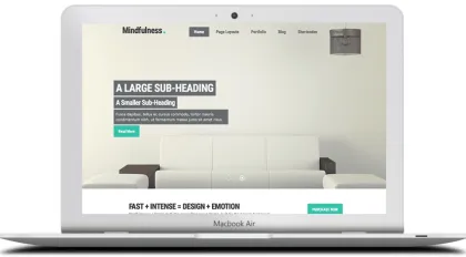 ZigZagPress Mindfulness WordPress Theme 1.5 GPL Theme