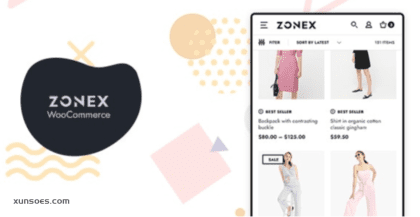 Zonex – Fashion WooCommerce WordPress Theme 1.1.2 GPL Theme