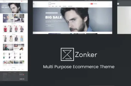 Zonker WooCommerce WordPress Theme 1.6.5 GPL Theme