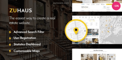 Zuhaus Real Estate Theme 2.0.0 GPL Theme