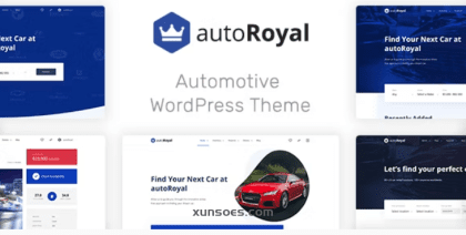 autoRoyal Automotive WordPress Theme 1.4.8 GPL Theme