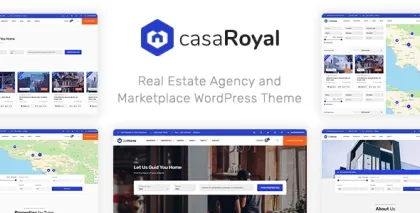 casaRoyal Real Estate WordPress Theme 1.1.5 GPL Theme