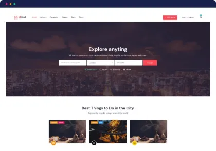dList WordPress Theme for Business Directory Listing 1.12 GPL Theme