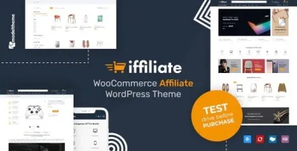 iffiliate WooCommerce Amazon Affiliates Theme 1.9.0 GPL Theme