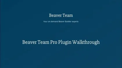Beaver Team Pro 1.2.18 GPL Plugins