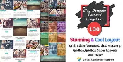 Blog Designer Post and Widget Pro 1.5.0 GPL Plugins