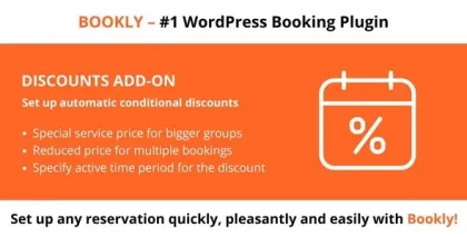 Bookly Discounts 1.9 GPL Plugins