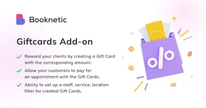 Booknetic – Giftcards Addon 1.1.3 GPL Plugins