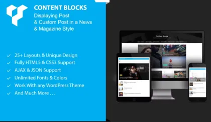Content Blocks Layout For WPBakery Page Builder 1.6.0 GPL Plugins