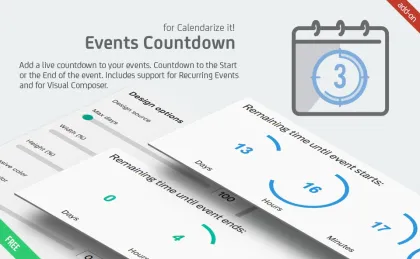 Event Countdown for Calendarize it! 1.0.7.100180 GPL Plugins