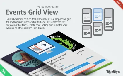 Events Grid View for Calendarize it! 1.2.7.83033 GPL Plugins
