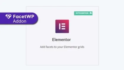 FacetWP Elementor Add-on 1.9.1 GPL Plugins