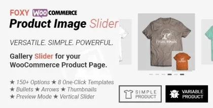 Foxy WooCommerce Product Image Gallery Slider Carousel 1.0.8 GPL Plugins