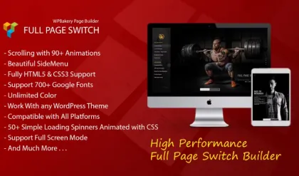 Full Page Switch Addon For WPBakery Page Builder 1.1.1 GPL Plugins