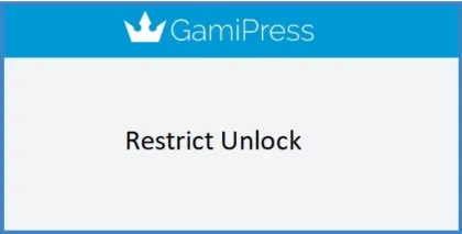GamiPress Restrict Unlock 1.1.0 GPL Plugins