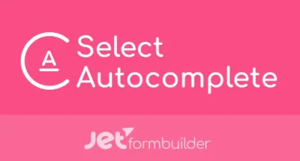 JetFormBuilder Select Autocomplete Addon  [JetPlugins by Crocoblock] 1.0.7 GPL Plugins