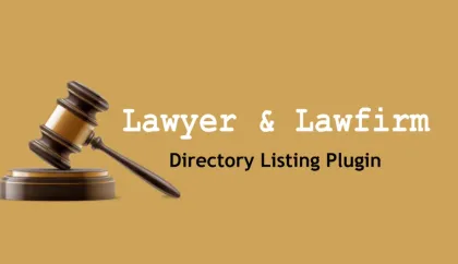 Lawyer Directory 1.3.1 GPL Plugins