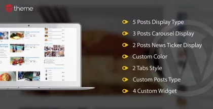 Mega Posts and Custom Posts Display WP Plugin 1.1 GPL Plugins