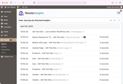 MonsterInsights User Journey 1.1.3 GPL Plugins
