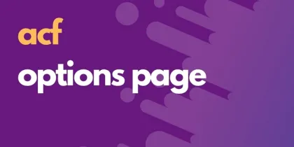 Options Page Add-on for ACF 1.2 GPL Plugins