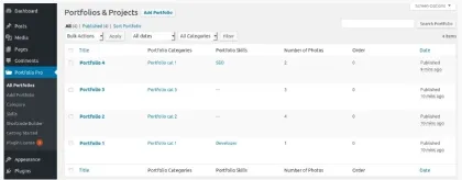 Portfolios and Projects Pro 1.8.0 GPL Plugins