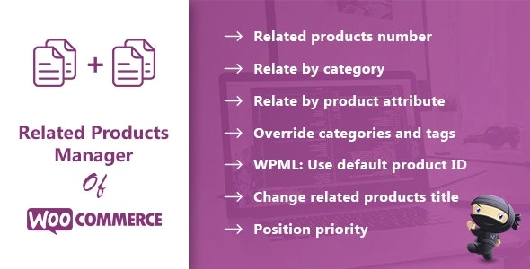 Related Products Manager Pro for WooCommerce 1.12 GPL Plugins