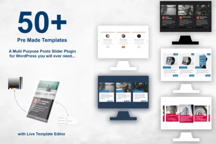Responsive Posts Carousel WordPress Plugin 14.1 GPL Plugins
