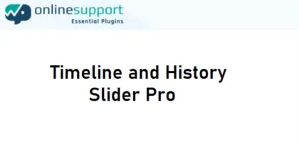 Timeline and History Slider Pro  – Essential Plugin 1.8 GPL Plugins