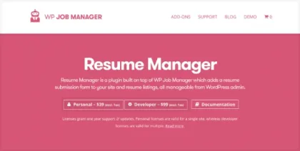 WP Job Manager Bookmarks 1.5.0 GPL Plugins
