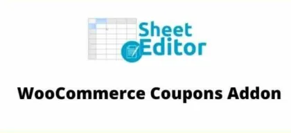 WP Sheet Editor WooCommerce Coupons (Premium) 1.3.51 GPL Plugins