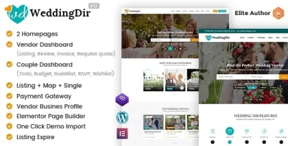 WeddingDir Request Quote 1.1.9 GPL Plugins
