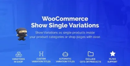 WooCommerce Show Variations as Single Products 1.4.3 GPL Plugins