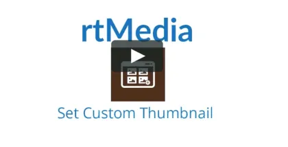 rtMedia Custom Thumbnails 1.3.0 GPL Plugins